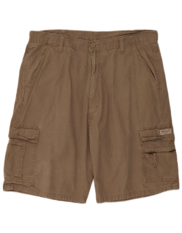 Wrangler Short cargo pour homme W36 en coton kaki Taille L