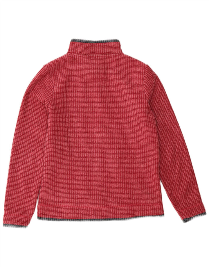 Giacca da tuta oversize da donna Weird Fish UK 10 piccola poliestere rosso