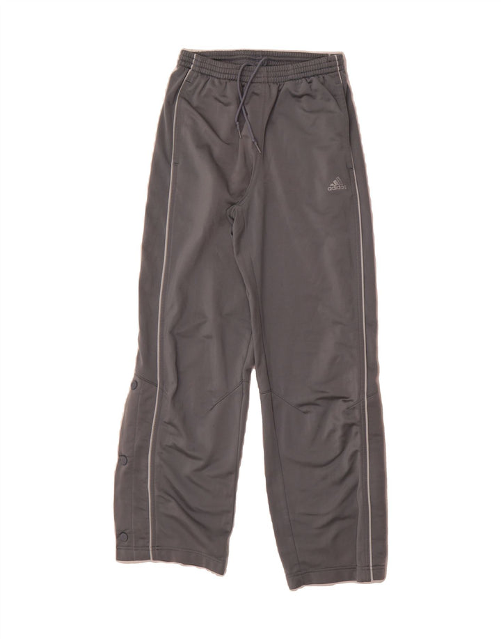 ADIDAS Boys Tracksuit Trousers 11-12 Years Medium  Grey Polyester Vintage Adidas and Second-Hand Adidas from Messina Hembry 