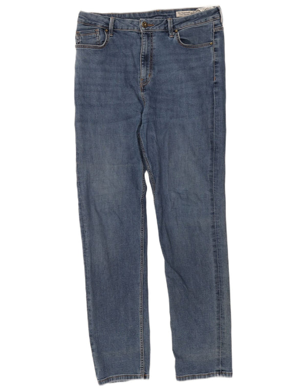 Marks & Spencer Womens Sienna Straight Jeans UK 16 Large W34 L30 Blue