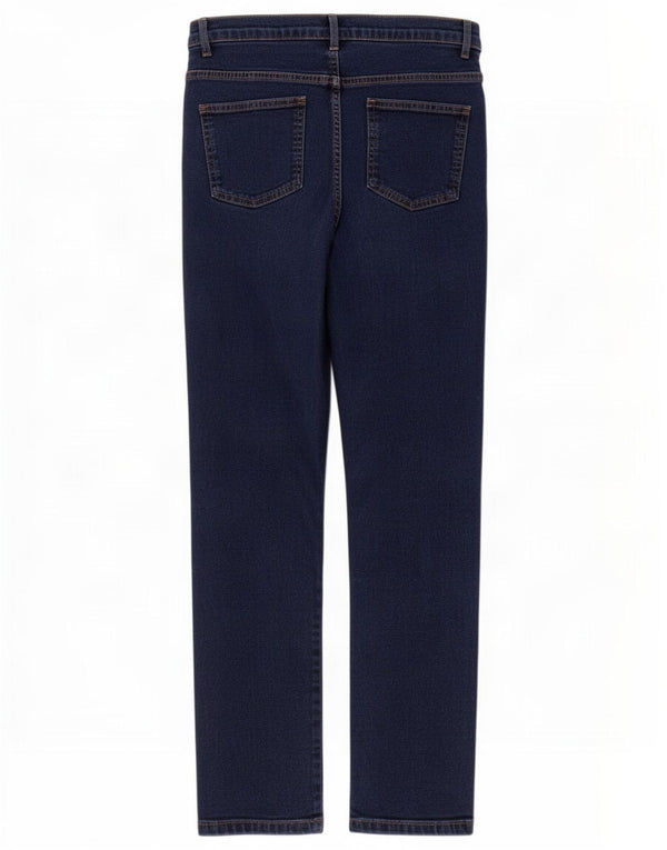 Marks & Spencer Damskie Regular Straight Jeans UK 14 Large W32 L30 Granatowe