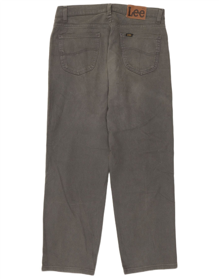 Lee Mens Straight Jeans W34 L30 Grey
