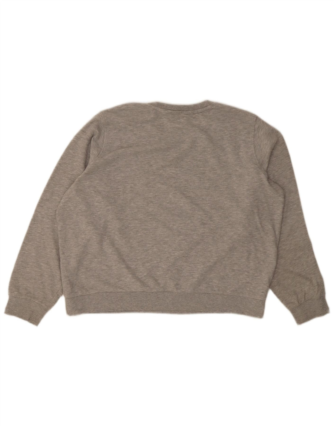 Marks & Spencer Womens Oversized Sweatshirt Jumper UK 18 XL Grey Flecked