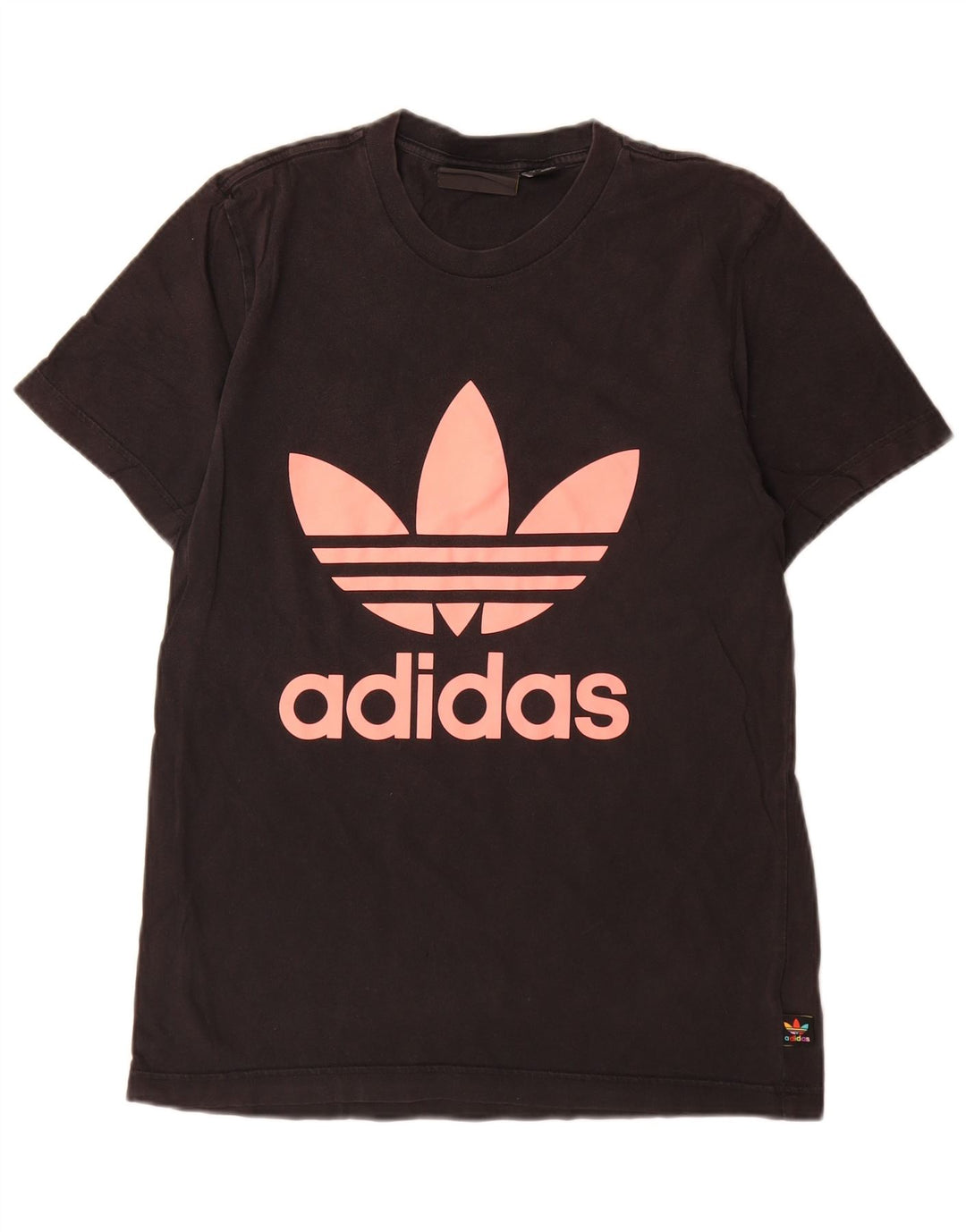Adidas Womens Pharrell Williams Graphic T-Shirt Top Small Black Cotton