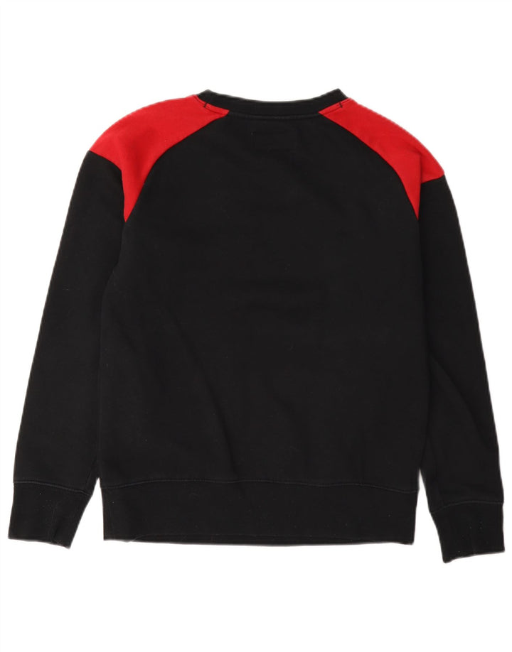 Jordan Boys Graphic Sweatshirt Jumper 10-11 Years Medium Black Colourblock