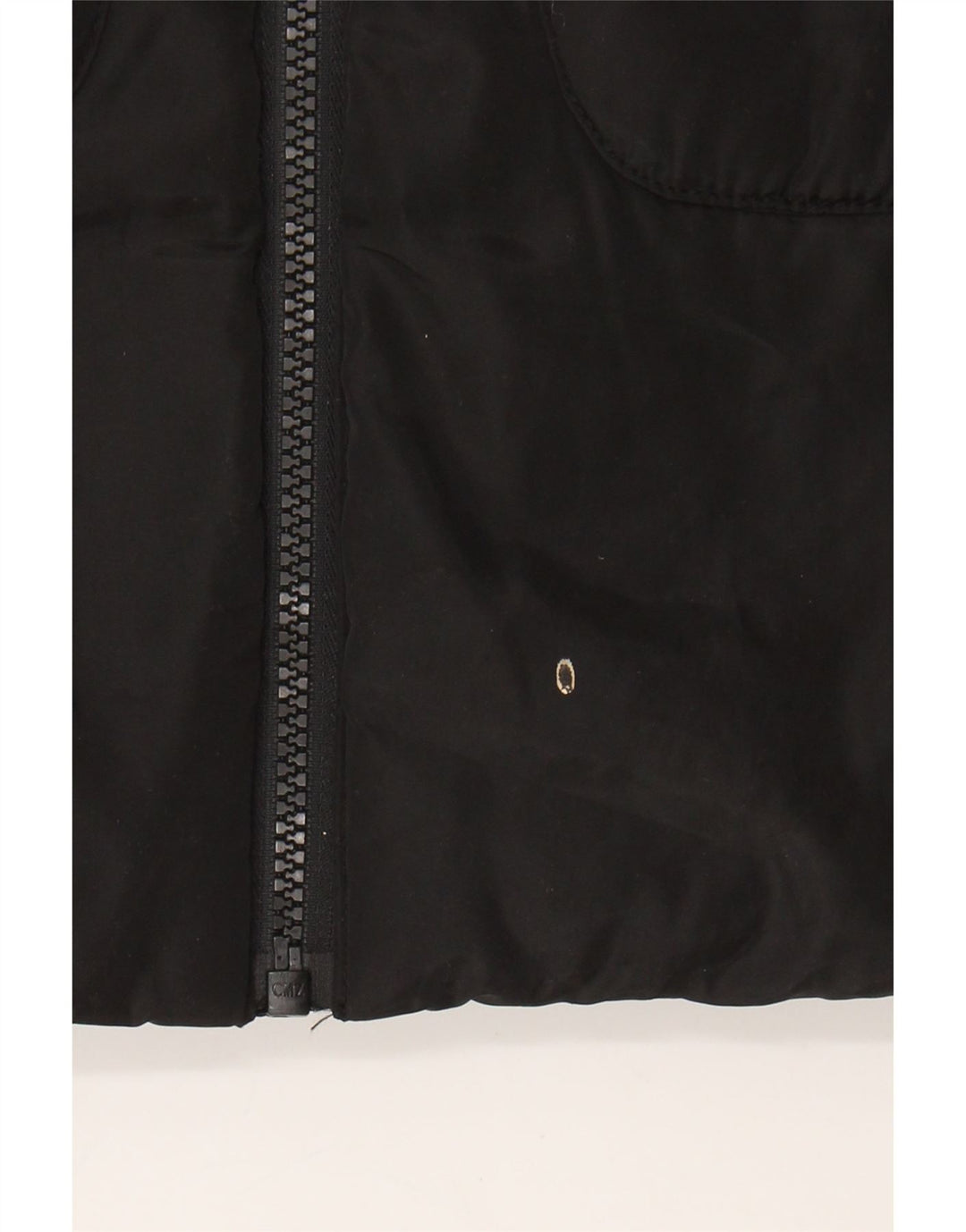 DESIGUAL Girls Graphic Padded Coat 9-10 Years Black Polyester Vintage Desigual and Second-Hand Desigual from Messina Hembry 