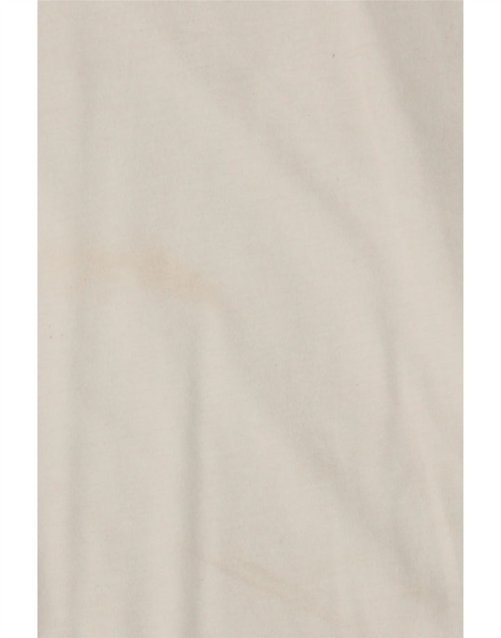 LEVI'S Mens Graphic T-Shirt Top Medium White Cotton Vintage Levi's and Second-Hand Levi's from Messina Hembry 