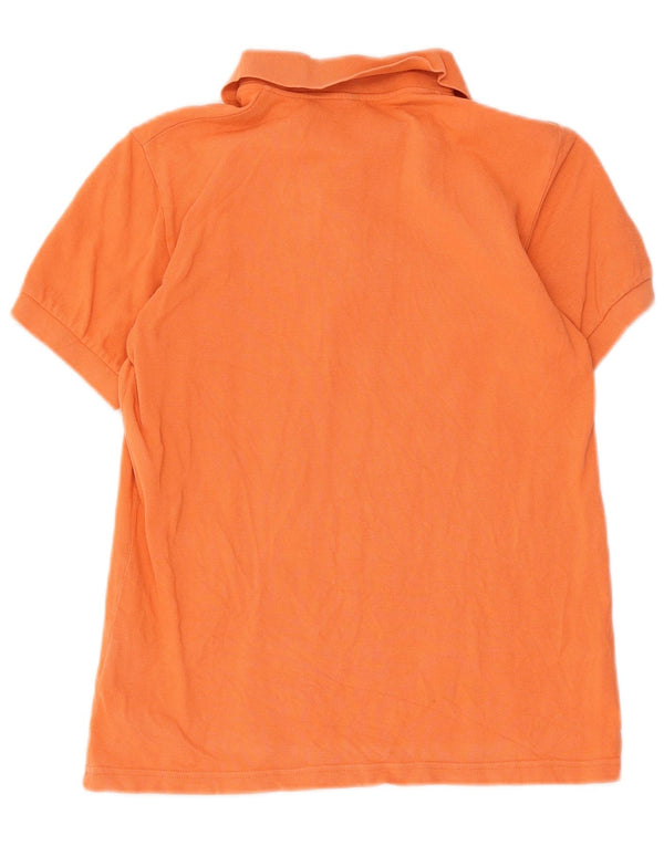 Benetton Boys Polo Shirt 11-12 år 2XL Orange Bomuld