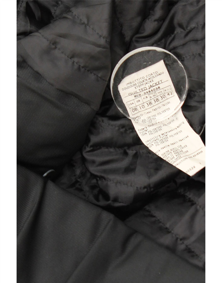 Penny Black Damen Steppjacke UK 10 Small Schwarz Polyester