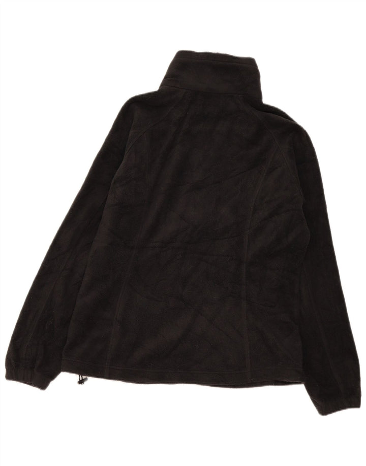 Columbia Chaqueta polar para mujer UK 40 Large Poliéster negro