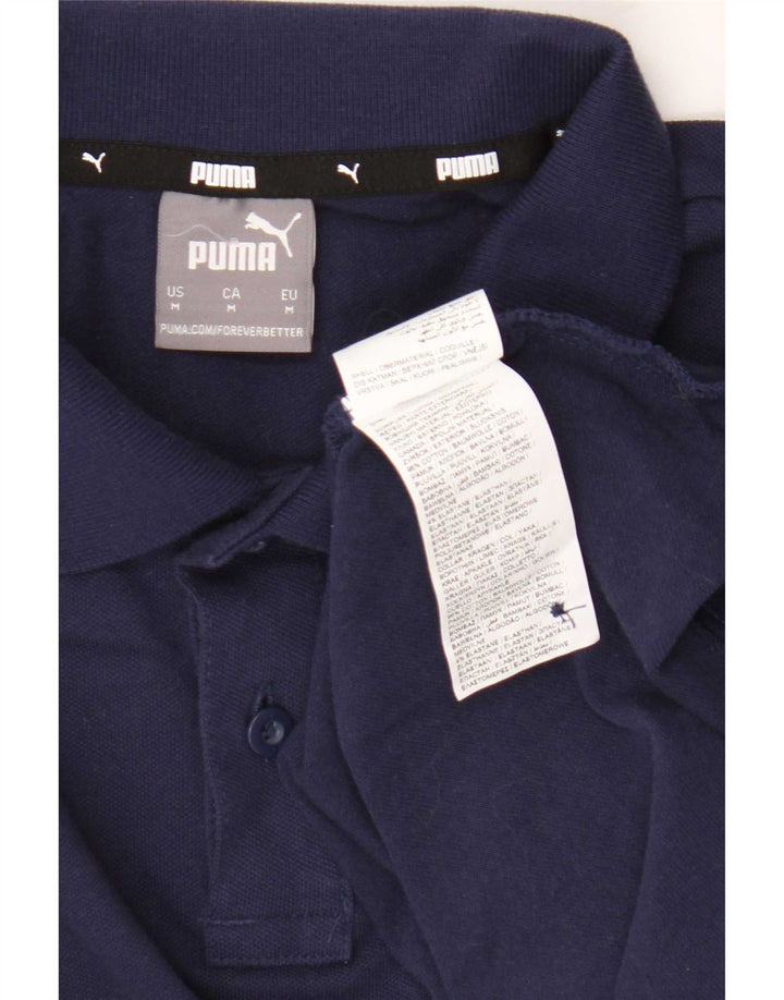 Polo Puma Hombre Algodón Azul Marino Mediano