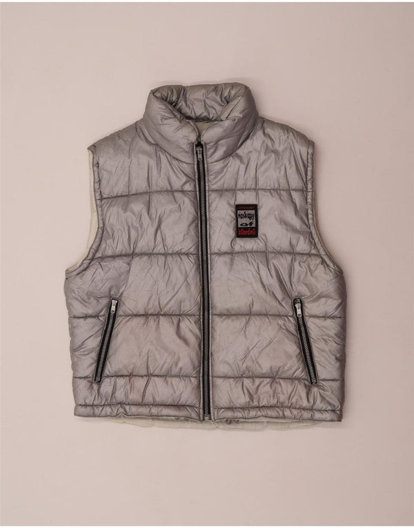 Gilet Imbottito Uomo Astrolabio IT 48 Medio Argento Poliammide