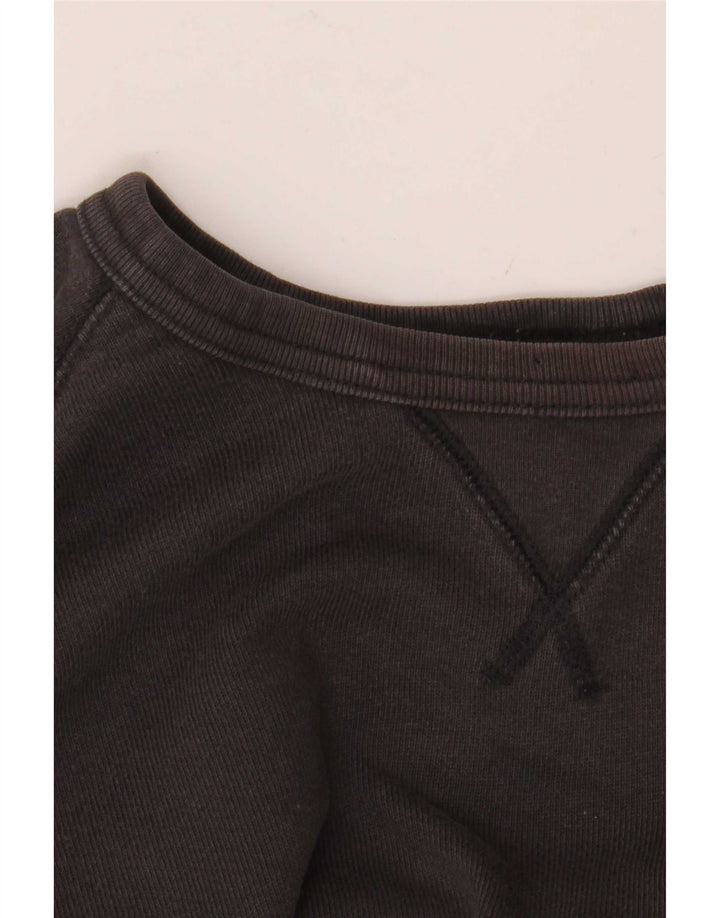 Levi's Uomo Felpa Maglione Grande Cotone Nero