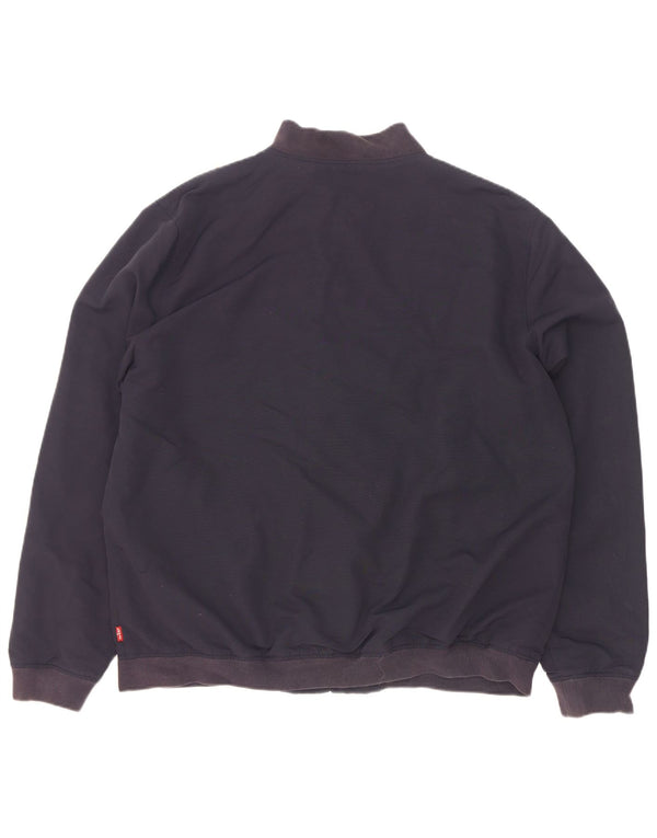 Giacca bomber da uomo Levi's UK 42 XL blu navy in poliammide