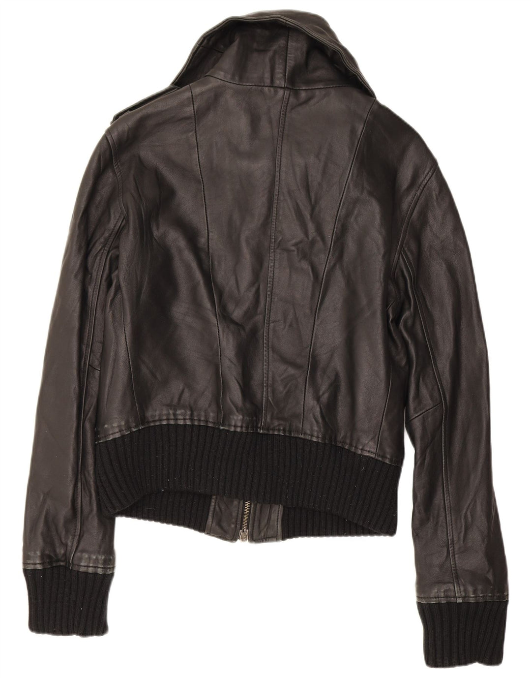 Zen Γυναικείο Military Leather Jacket IT 46 Large Black