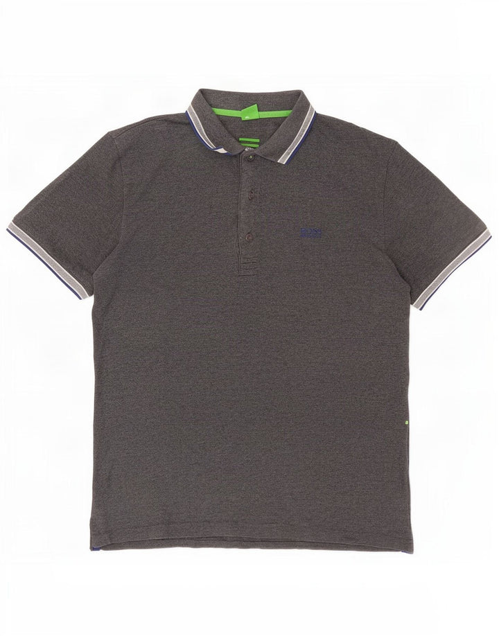 Hugo Boss Polo Homme Grand Gris Coton