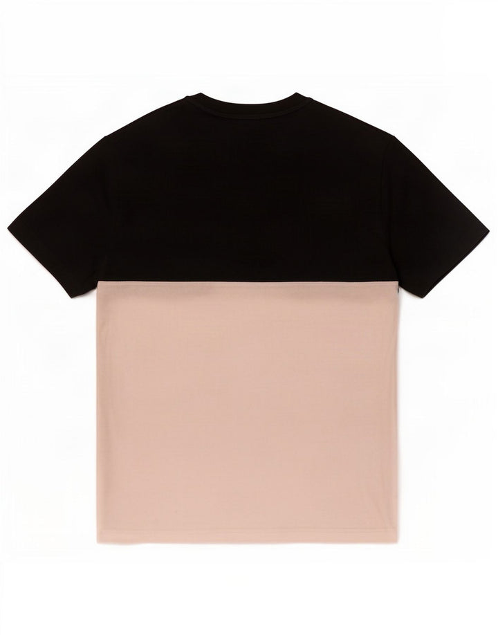 Champion Mens Graphic T-Shirt Top Medium Black Colourblock
