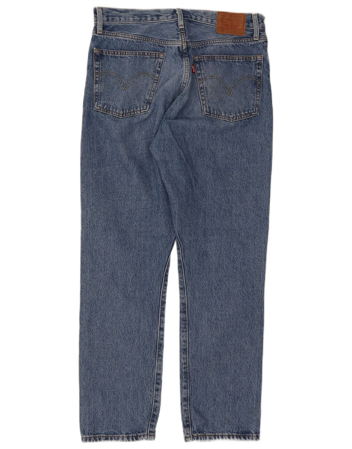 Levi's Mens 501 Straight Jeans W30 L28 Blue Cotton