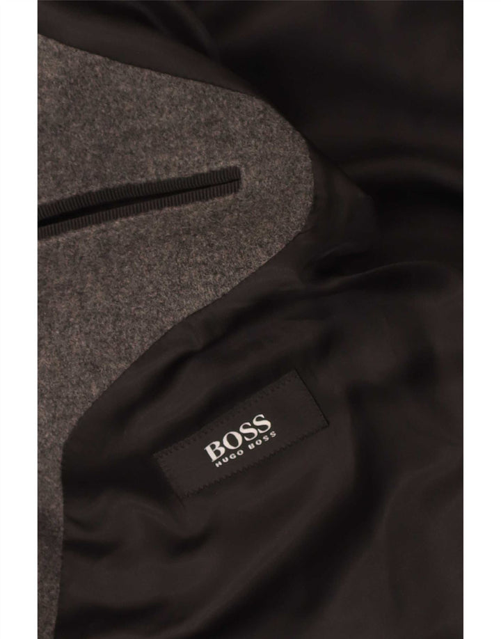 Ανδρικό πανωφόρι Hugo Boss UK 38 Medium Grey
