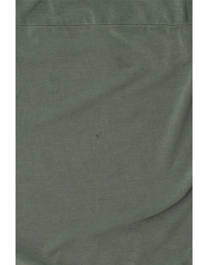 Cos Top oversize da donna a maniche lunghe UK 10 Small Green Lyocell
