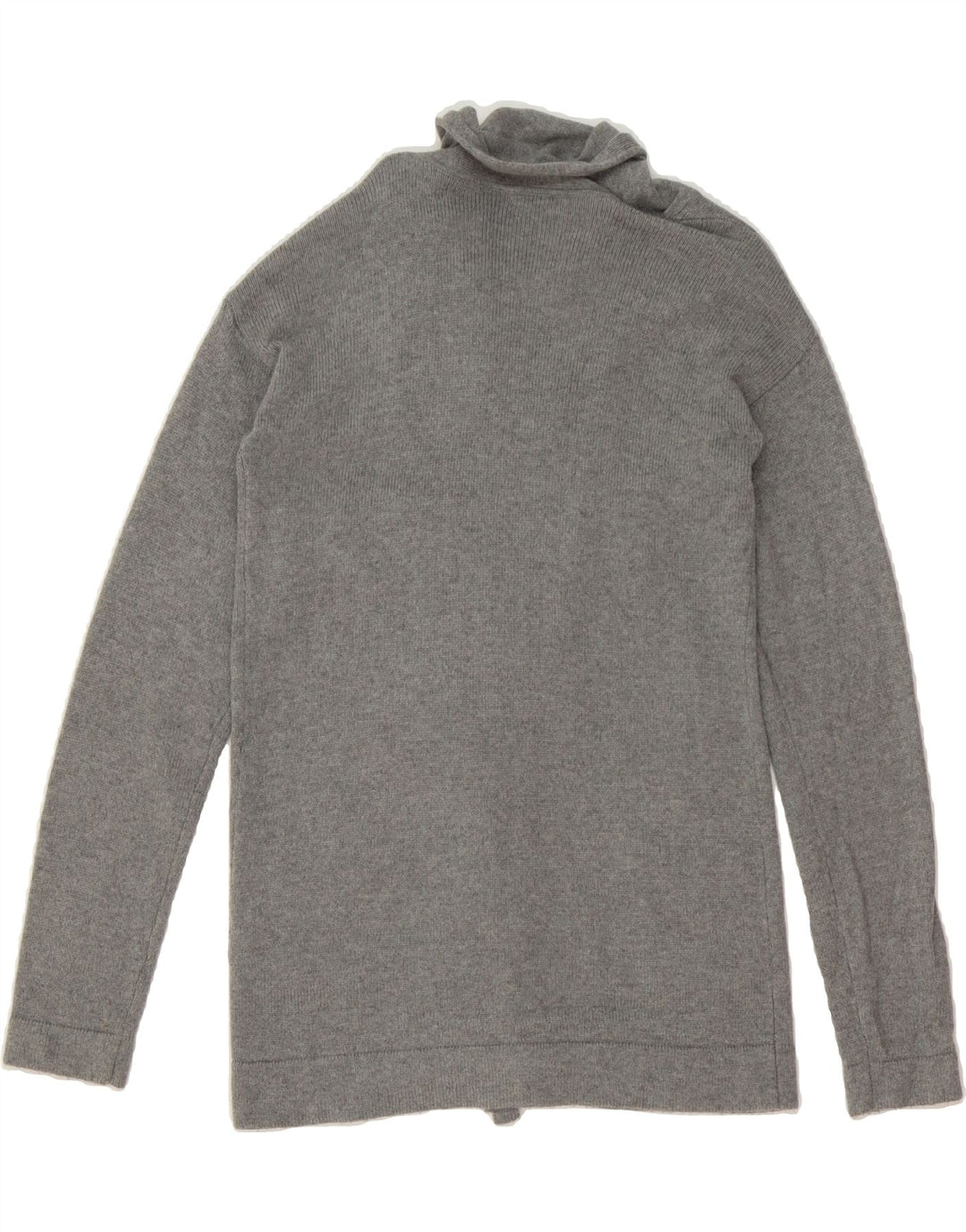 J. CREW Womens Cardigan Sweater UK 10 Small Grey Viscose Vintage J. Crew and Second-Hand J. Crew from Messina Hembry 