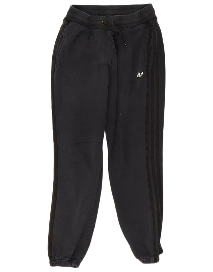 Adidas Mens Tracksuit Trousers Joggers Medium  Navy Blue Cotton