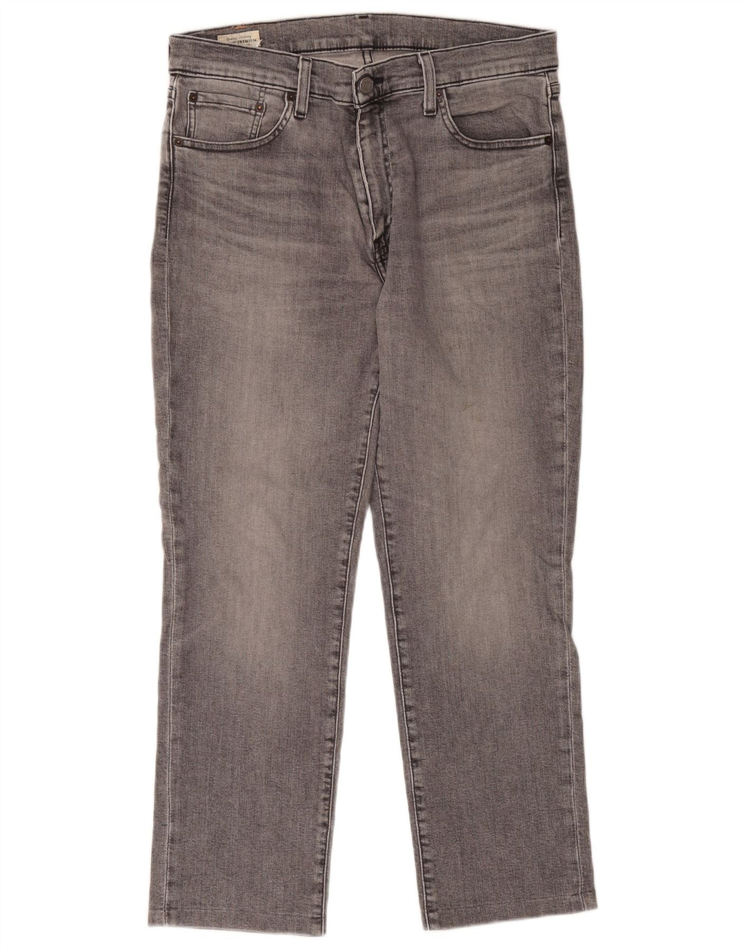 Levi's Mens 511 Slim Jeans W33 L32 Γκρι βαμβακερό
