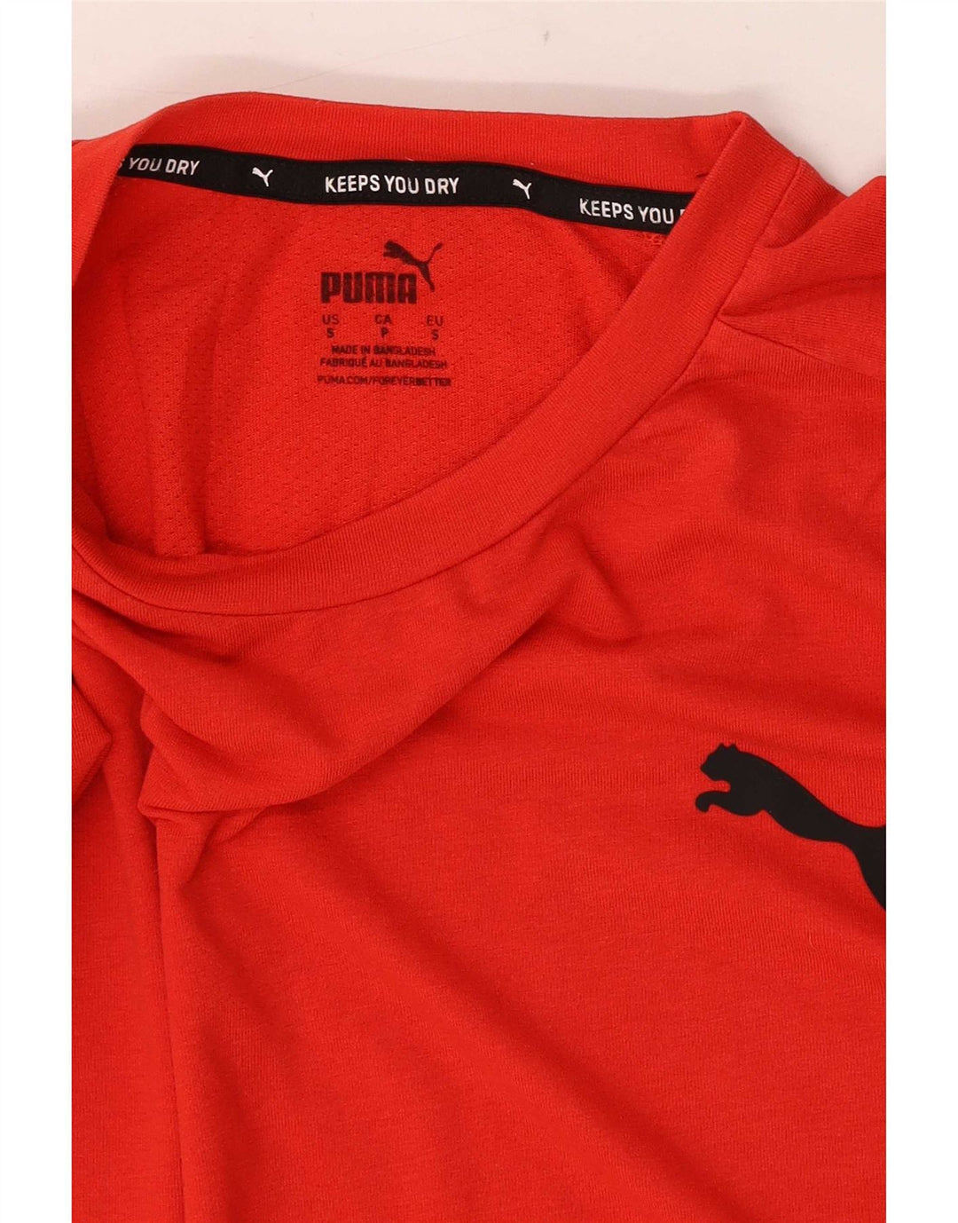 Puma Herre T-Shirt Top Lille Rød