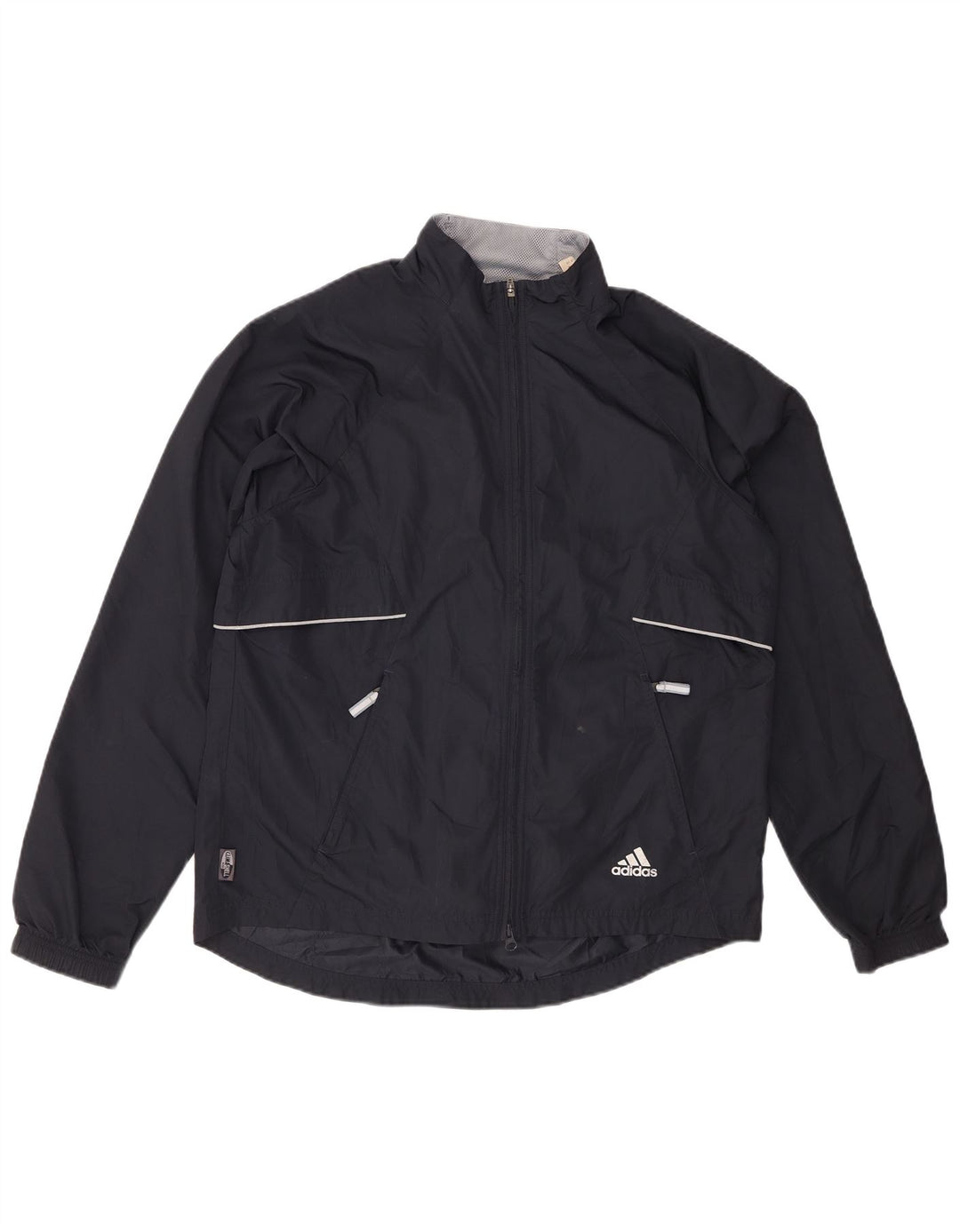 Мужской спортивный костюм ADIDAS, верхняя куртка, средний темно-синий, полиэстер