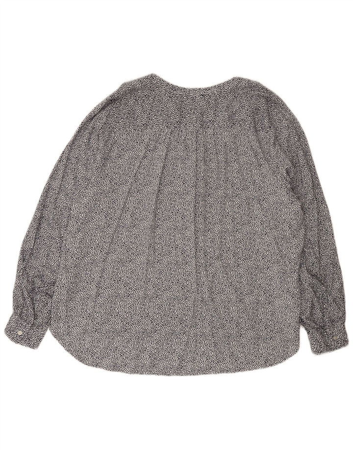 Marks & Spencer Chemisier pull-over pour femme UK 20 2XL Blanc imprimé animal