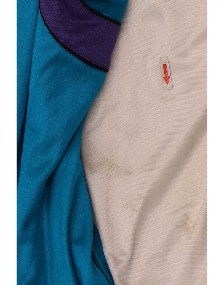 Kappa Boys Graphic Tracksuit Top Jacket 9-10 Years Large White Colourblock