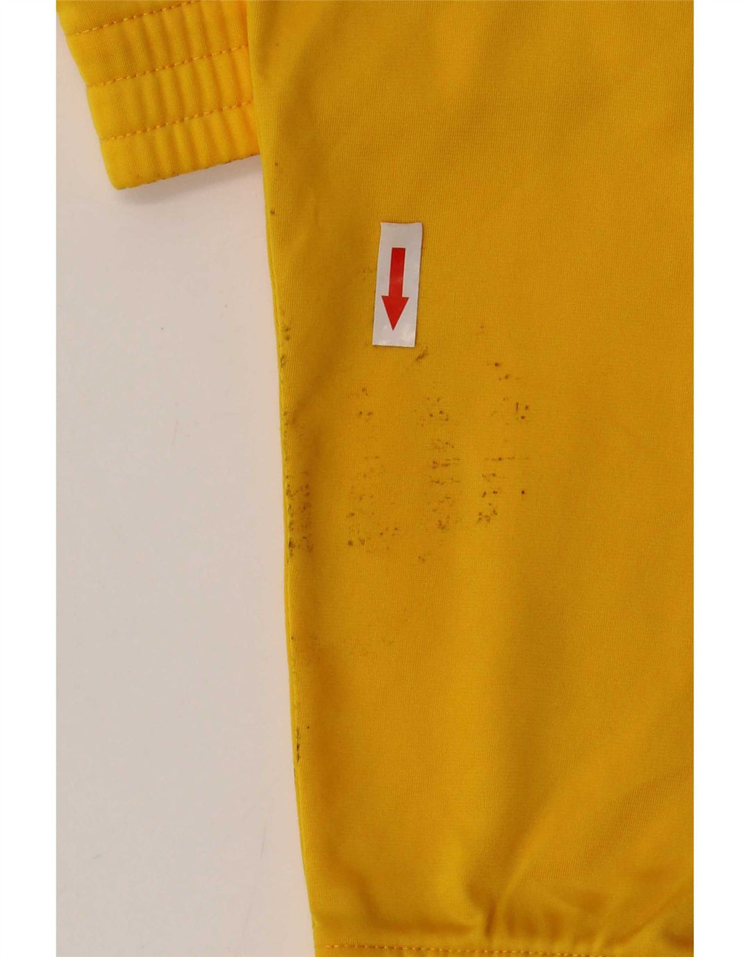 Champion Boys Graphic Tracksuit Top Jacket 7-8 Years Small Yellow Polyester