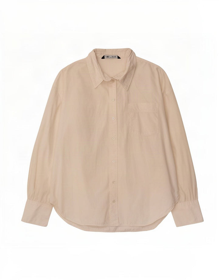 Zara Chemise surdimensionnée pour femme UK 14 Coton blanc moyen