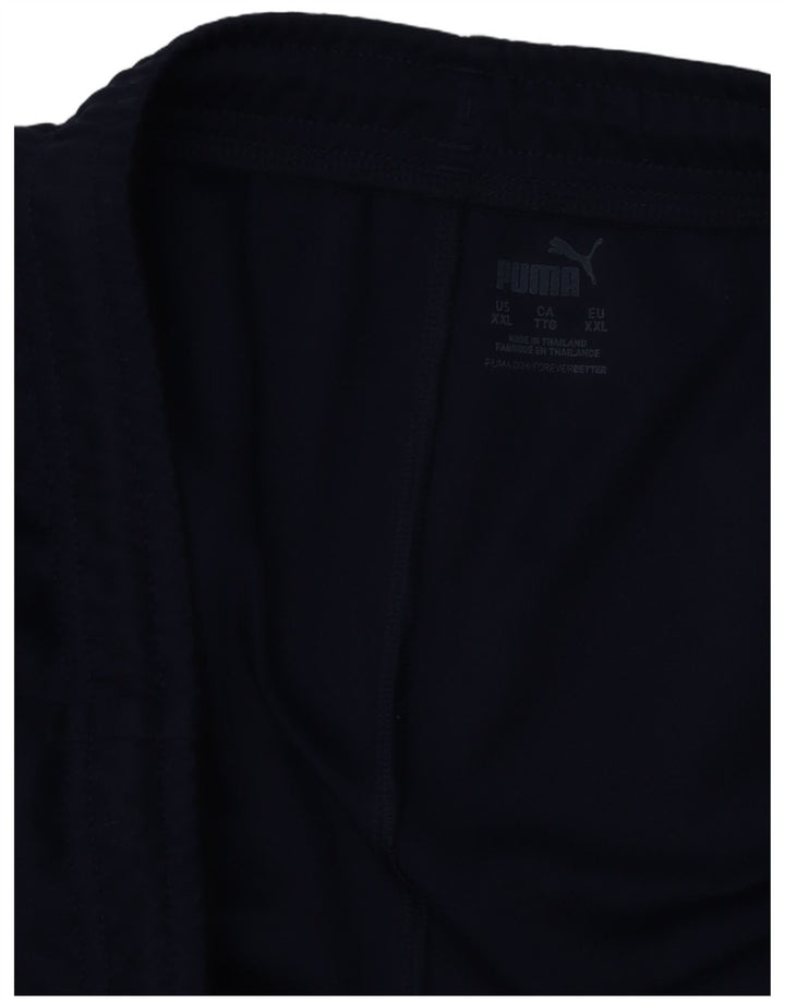 Puma Mens Tracksuit Trousers Joggers 2XL Navy Blue