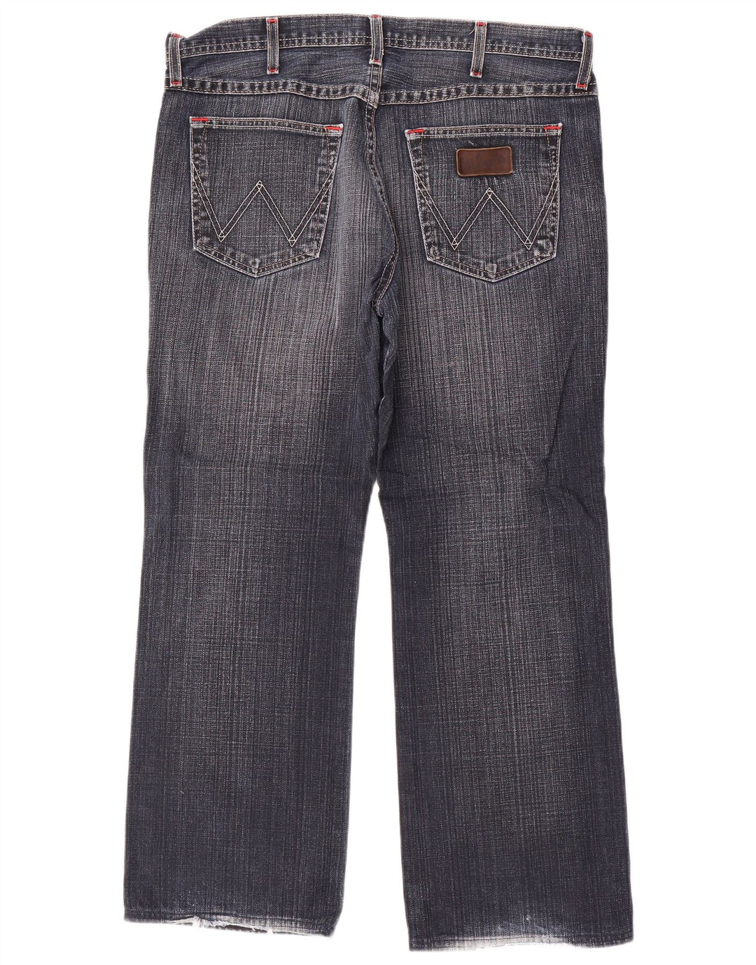 Wrangler Mens Roxboro Straight Jeans W36 L30 Blue Cotton