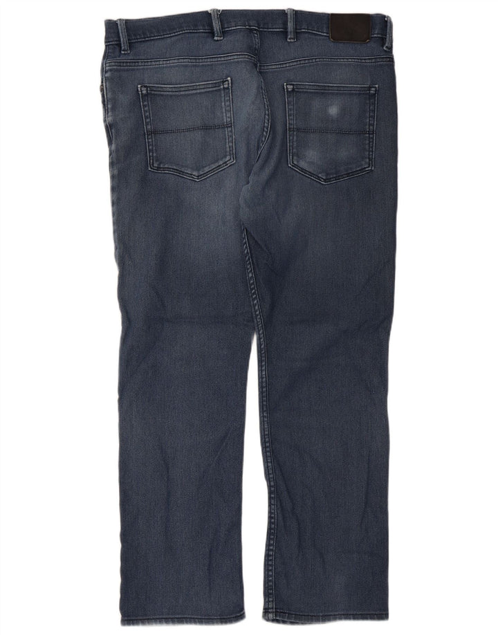 Marks & Spencer lige jeans til kvinder W38 L31 blå bomuld