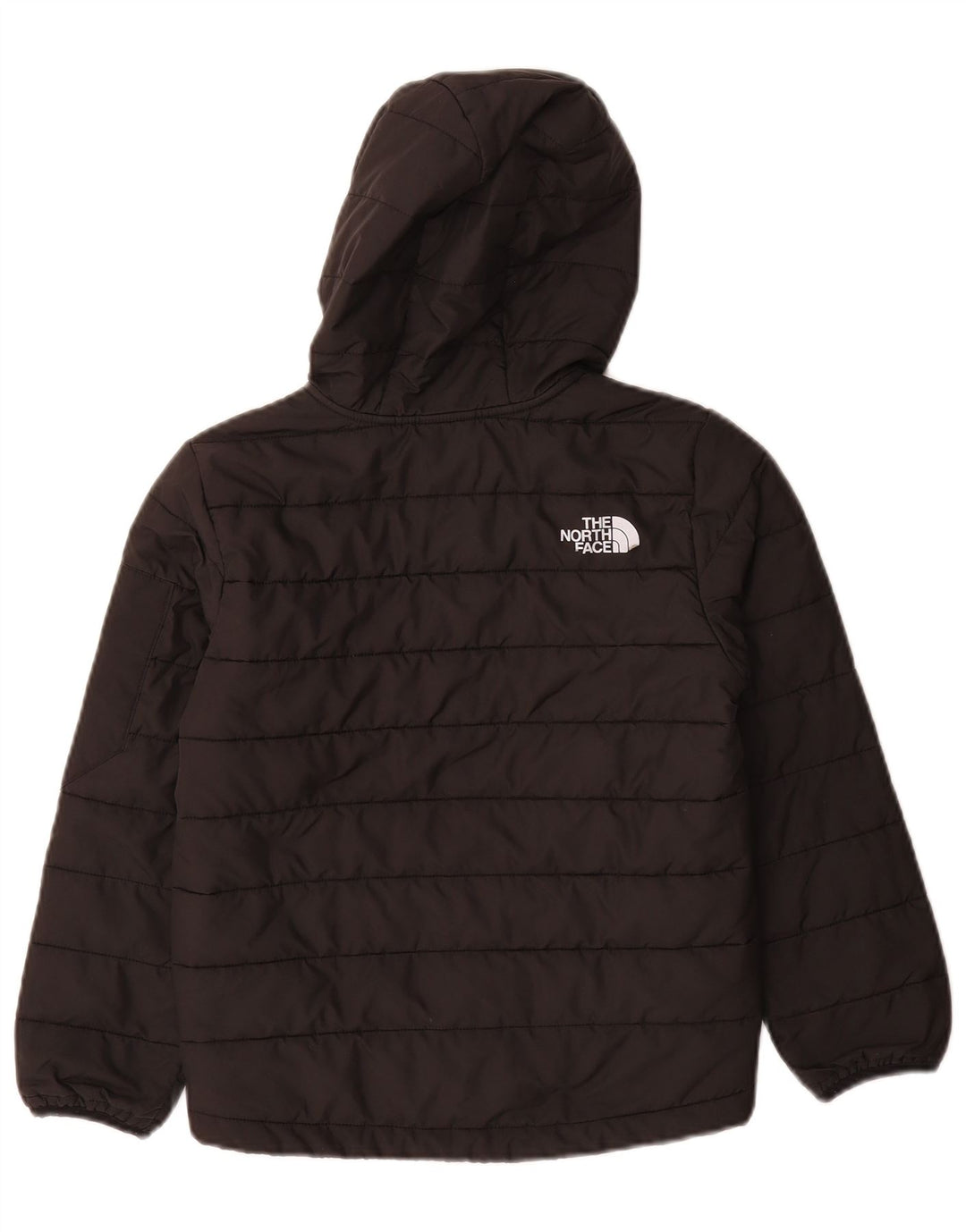 The North Face Boys kapucnis, párnázott dzseki 9-10 éves közepes fekete poliészterből