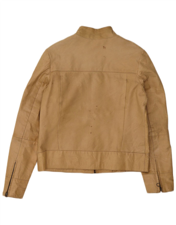 Conbipel Γυναικείο Δερμάτινο Μπουφάν IT 44 Medium Beige