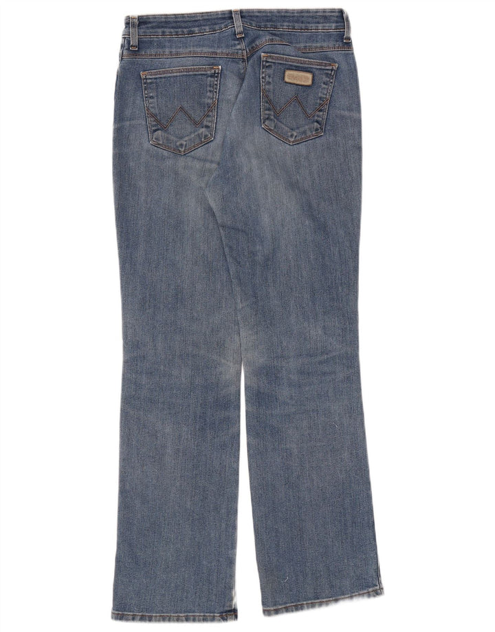 WRANGLER Womens TIna Bootcut Jeans W30 L30  Blue Cotton