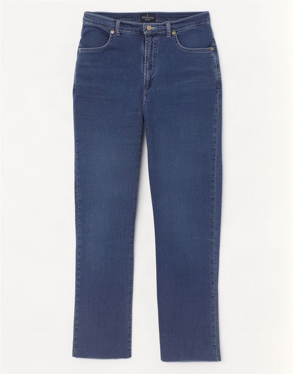 Vaqueros Trussardi Mujer Rectos W25 L26 Azul