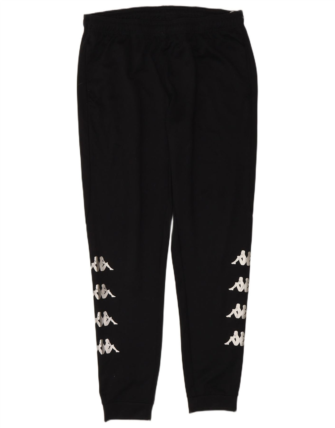 Kappa Herren Graphic Trainingshose Jogger XL Schwarz Polyester