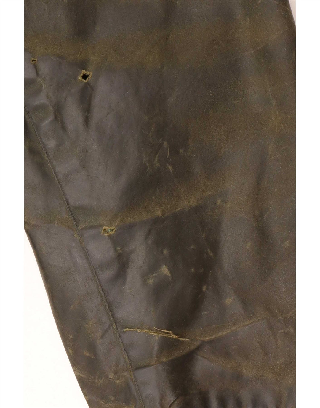 Barbour Mens Bedale Waxed Cotton Jacket UK 46 XL Khaki