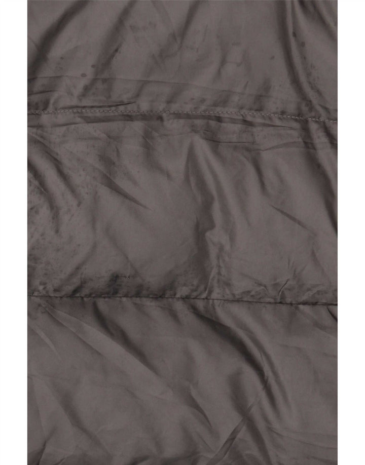 Adidas Chaqueta acolchada con capucha para niño 11-12 años Gris Poliéster