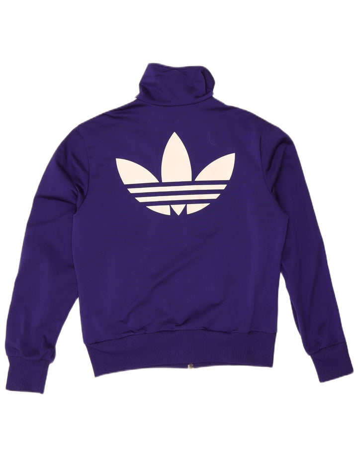 Adidas træningsdragt topjakke til kvinder IT 42 Medium Lilla Polyester