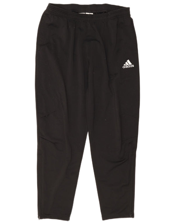Adidas Mens Tracksuit Trousers Large Black Polyester