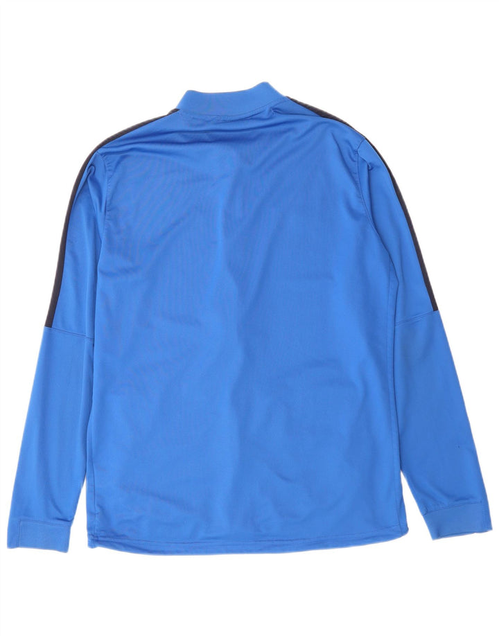 NIKE Herre Dri Fit træningsdragt Topjakke XL Blå Colourblock Polyester