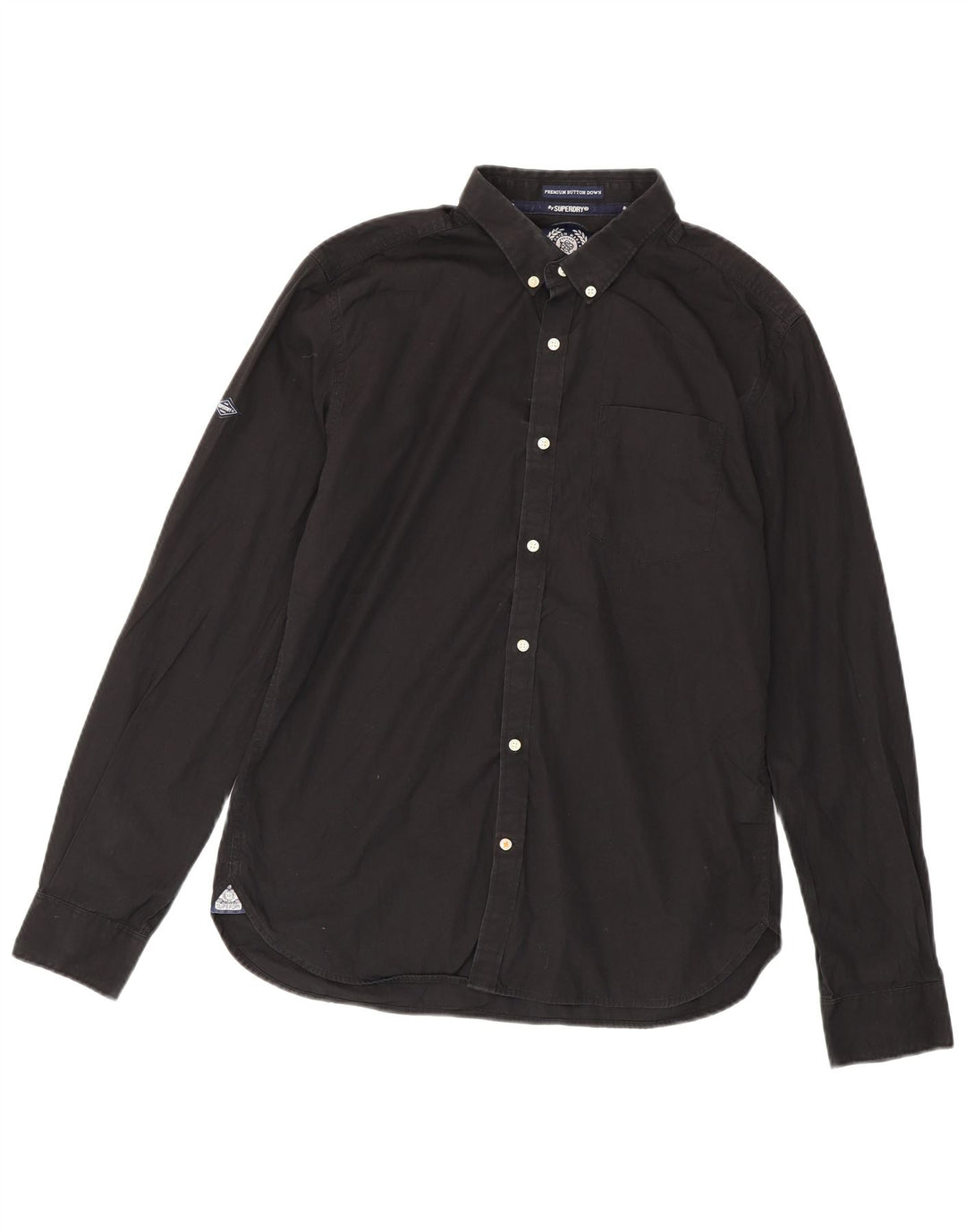 Superdry Mens Shirt XL Black Cotton