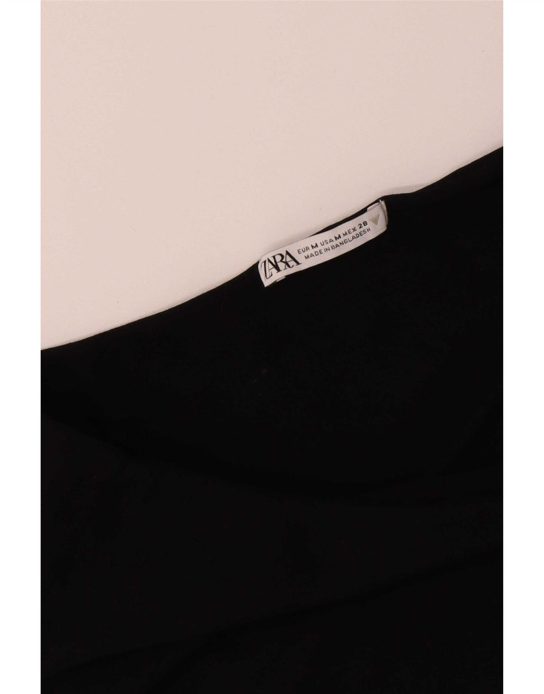 Zara One-Shoulder-Body aus Baumwolle für Damen, UK 12, mittelgroß, Schwarz
