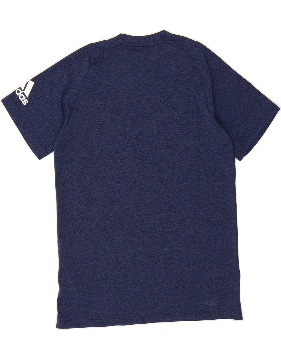 ADIDAS Mens T-Shirt Top Small Blue Polyester Vintage Adidas and Second-Hand Adidas from Messina Hembry 