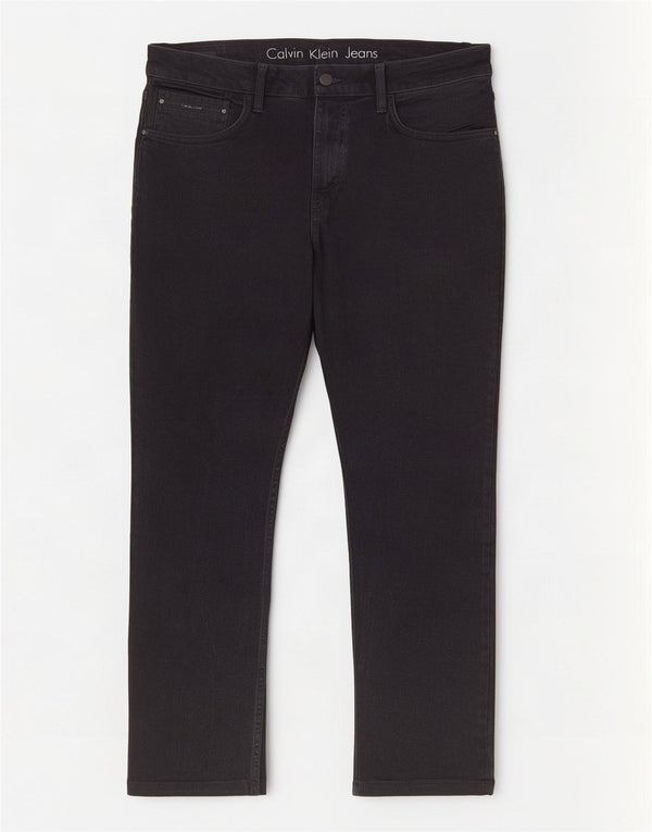 Calvin Klein Jeans rectos para hombre W36 L27 Algodón negro